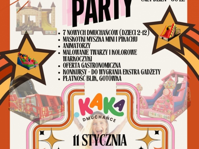 Dmuchańcowe Party na hali CSR!