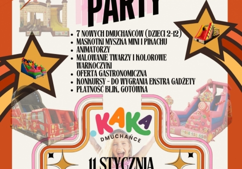 Dmuchańcowe Party na hali…