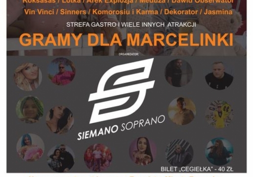 Charytatywnie dla Marcelinki 29…