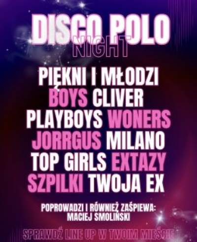 Disco Polo Night nie na hali PGE Turów Arena