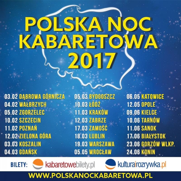 Polska Noc Kabaretowa powraca do Zgorzelca!